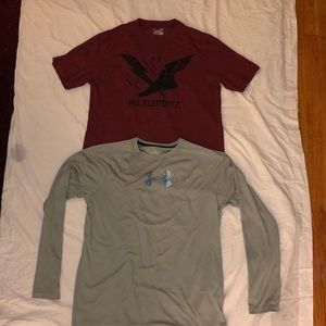 Under Armor running shirts